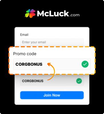 McLuck Promo Code:'CORGBONUS' for 107,500 GC + Free 35 .